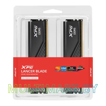 Оперативная память ADATA XPG Lancer Blade RGB 2x16GB DDR5 PC5-48000 (AX5U6000C3416G-DTLABRBK) картинка 4